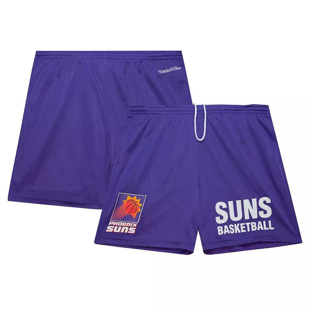 Men's Mitchell & Ness Purple Phoenix Suns Hardwood Classics Gameday Mesh Shorts, Size: XL, Phx Purple Product Image