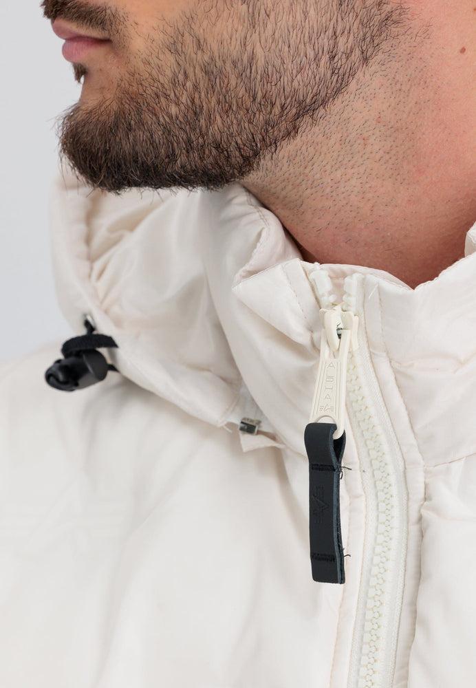 HOODED LOGO PUFFER Male Product Image