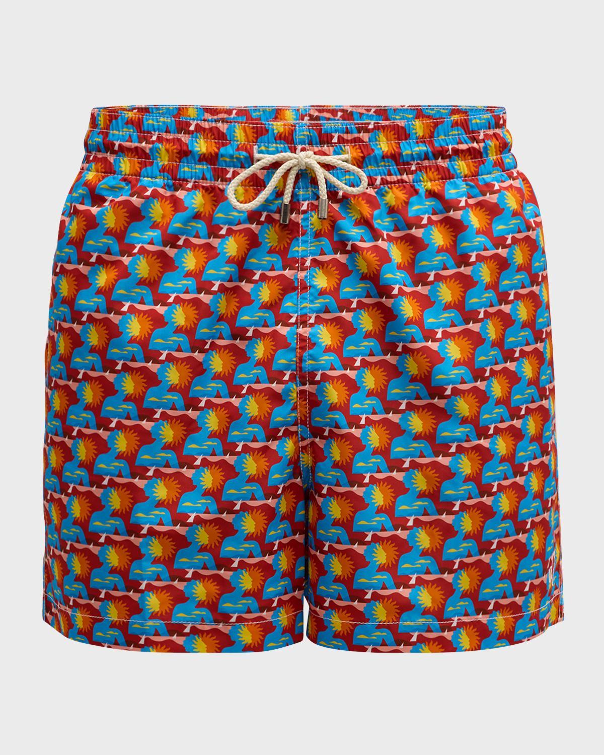 Mens Rob Wilson Sunbathing Swim Trunks Product Image