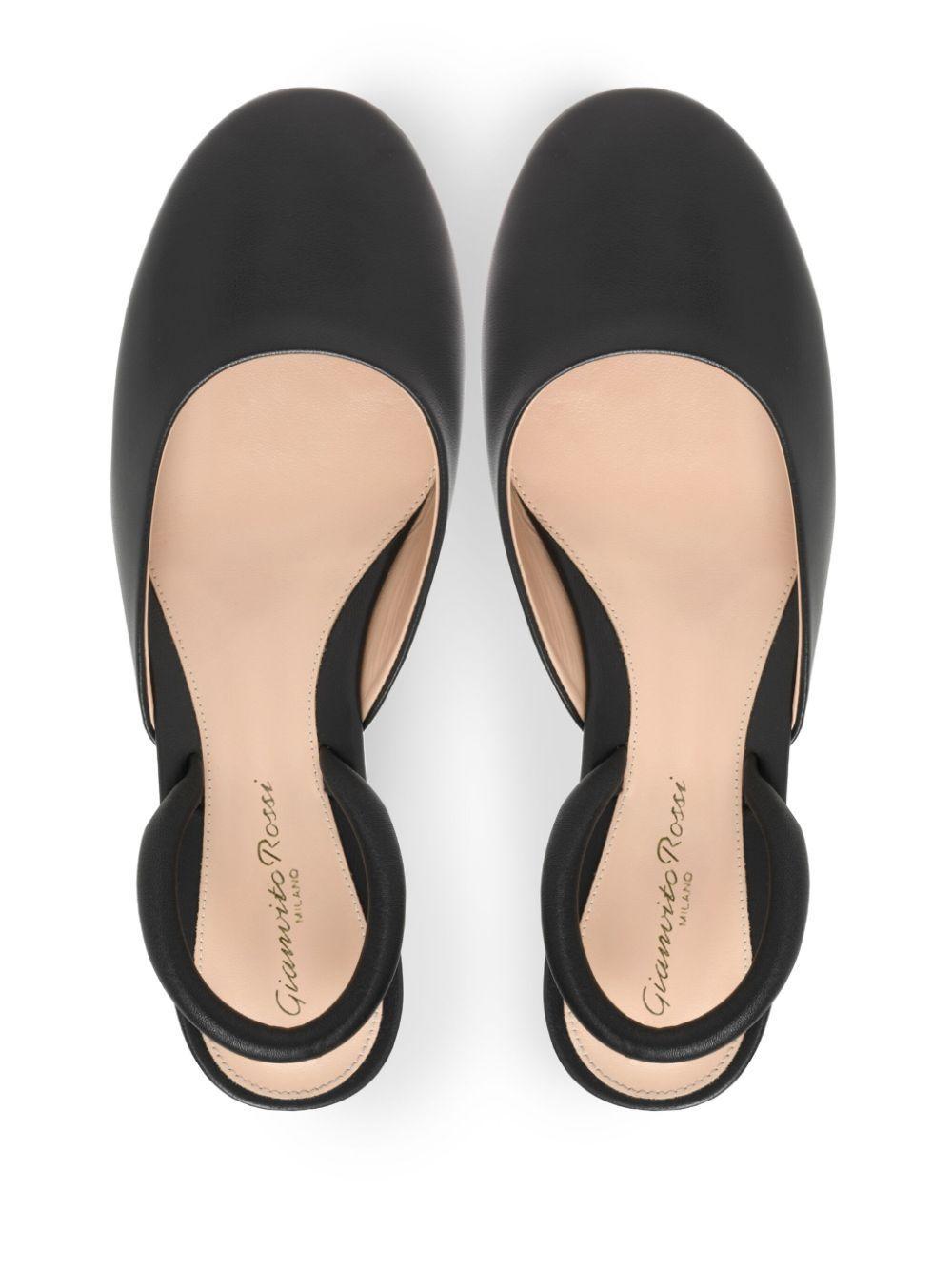 55mm Tivoli leather pumps Product Image