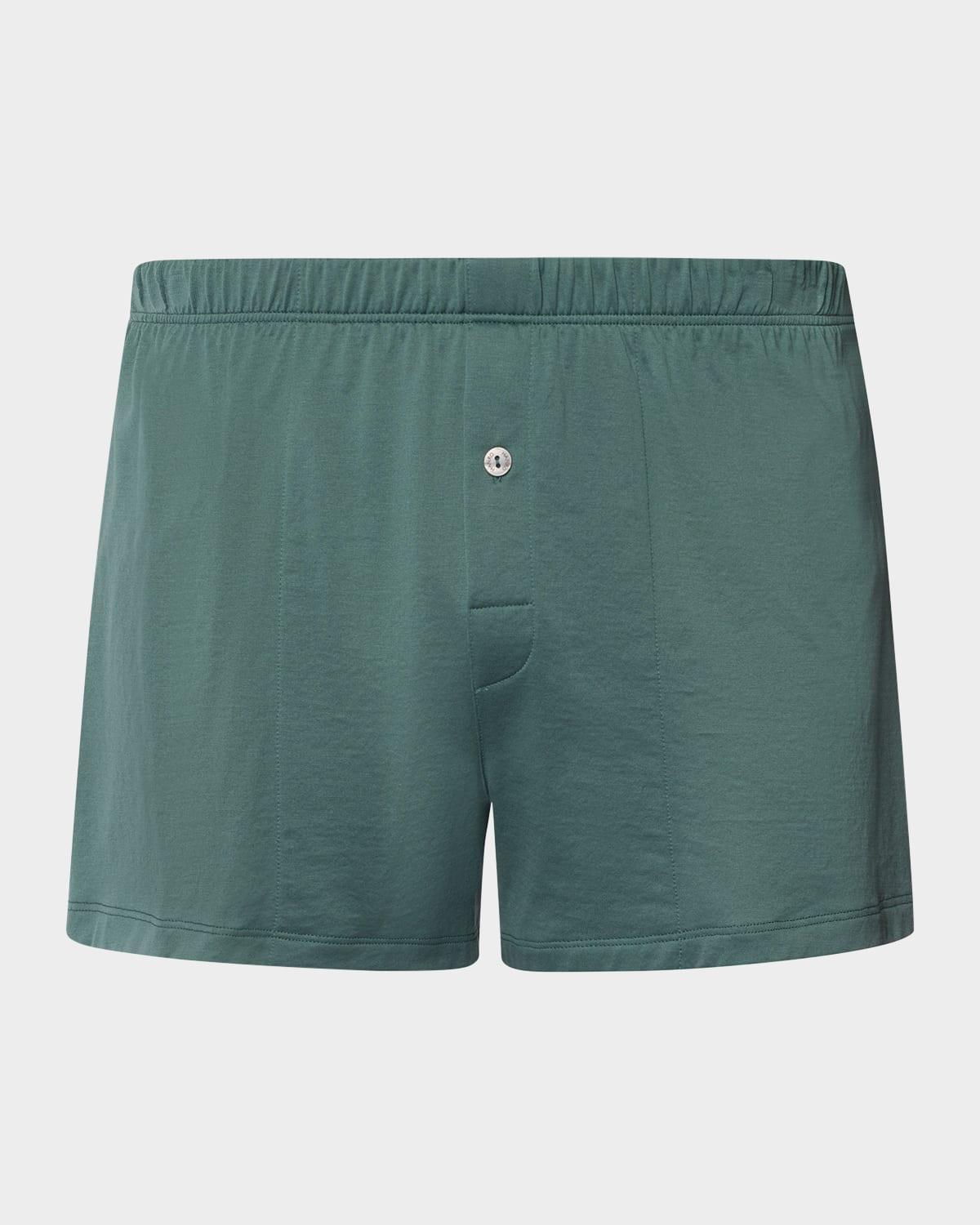 Mens Cotton Sporty Knit Boxers Product Image