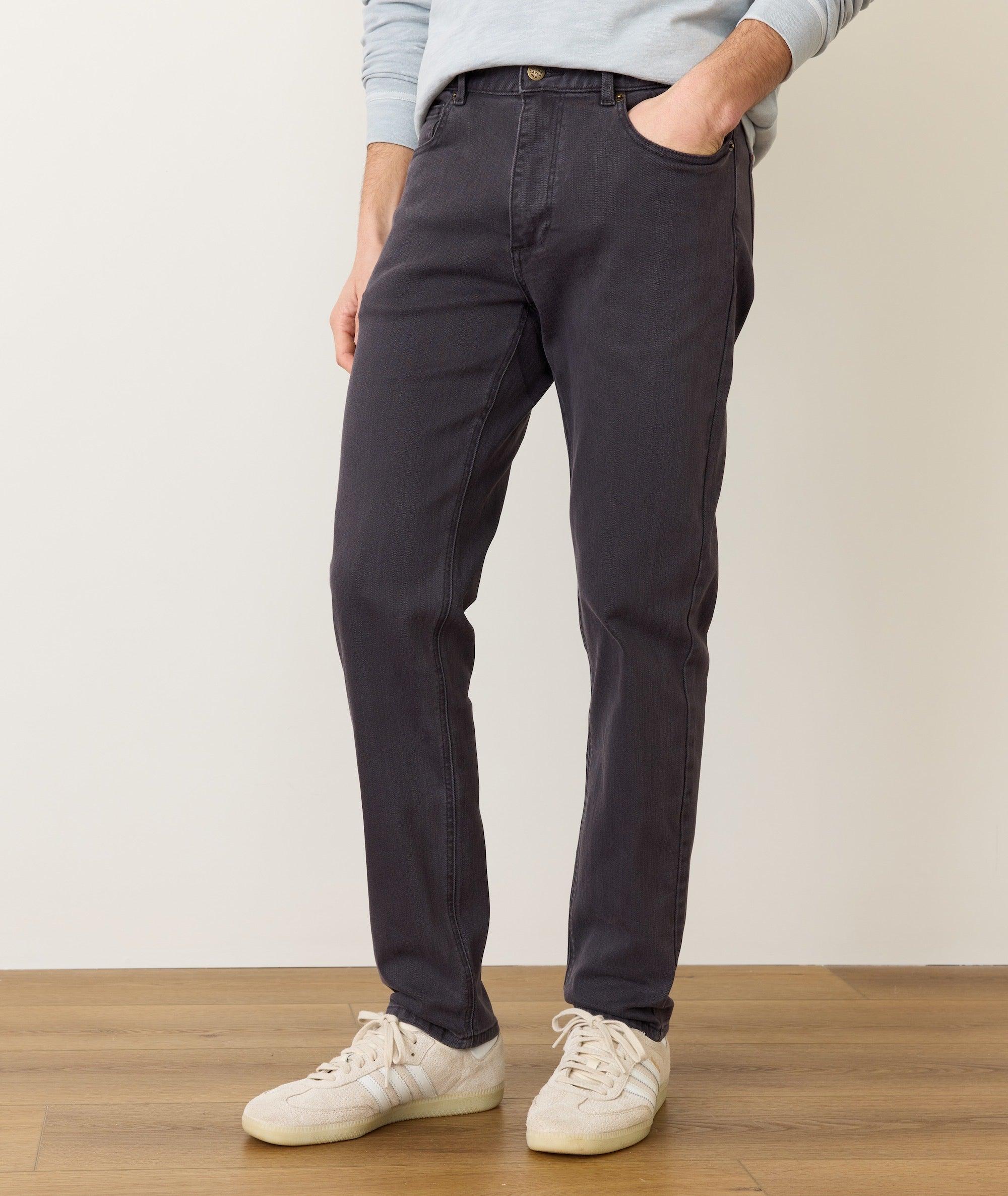 5 Pocket Slim Straight Twill Pant Product Image