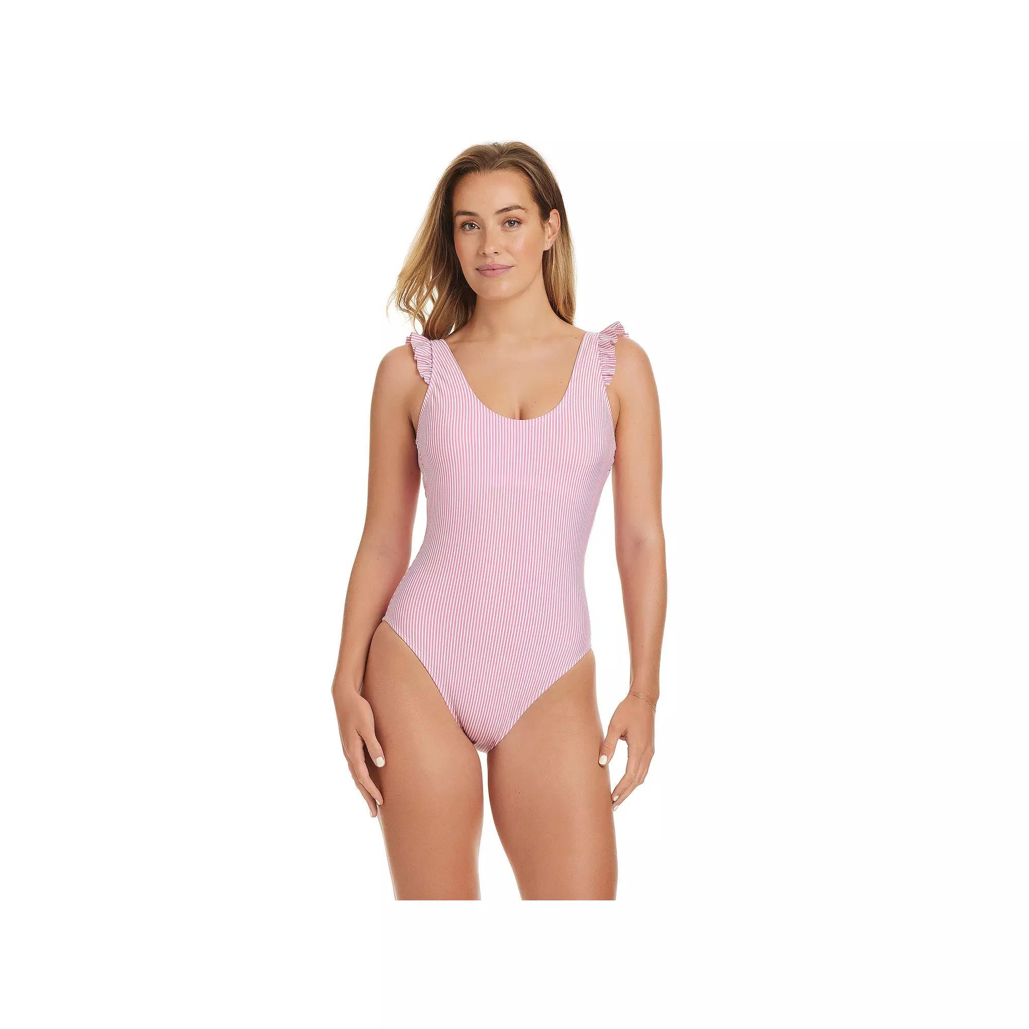 Women's Draper James Ruffle One-Piece Swimsuit,  Product Image