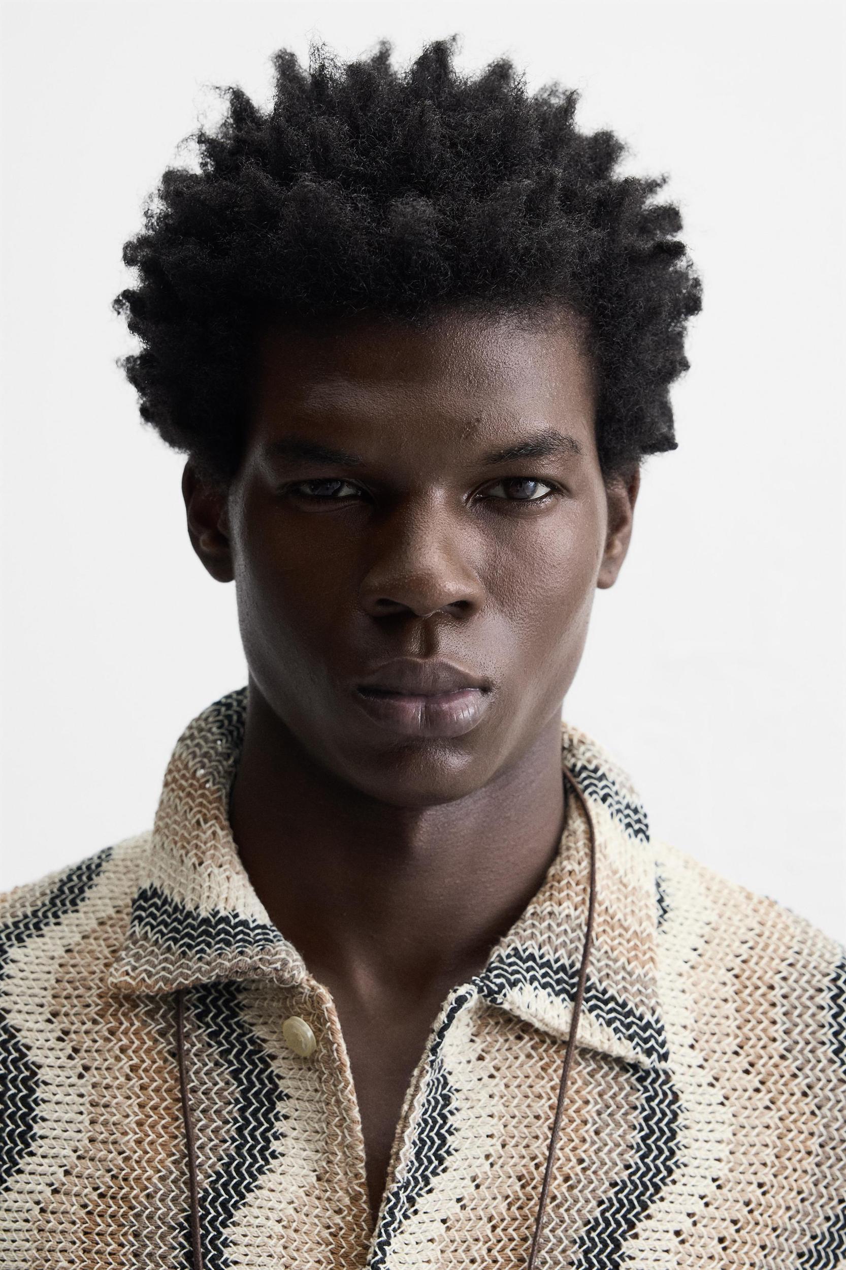 WAVY TEXTURED SHIRT Product Image