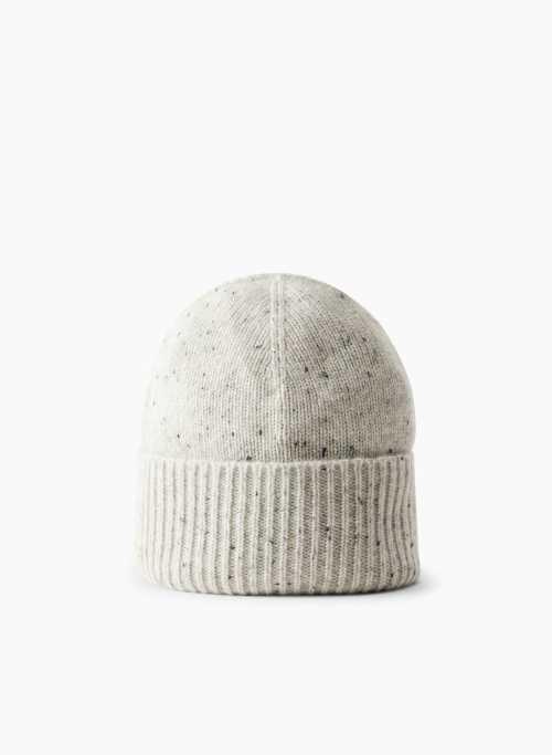 cashmere jersey-rib cuffed beanie Product Image