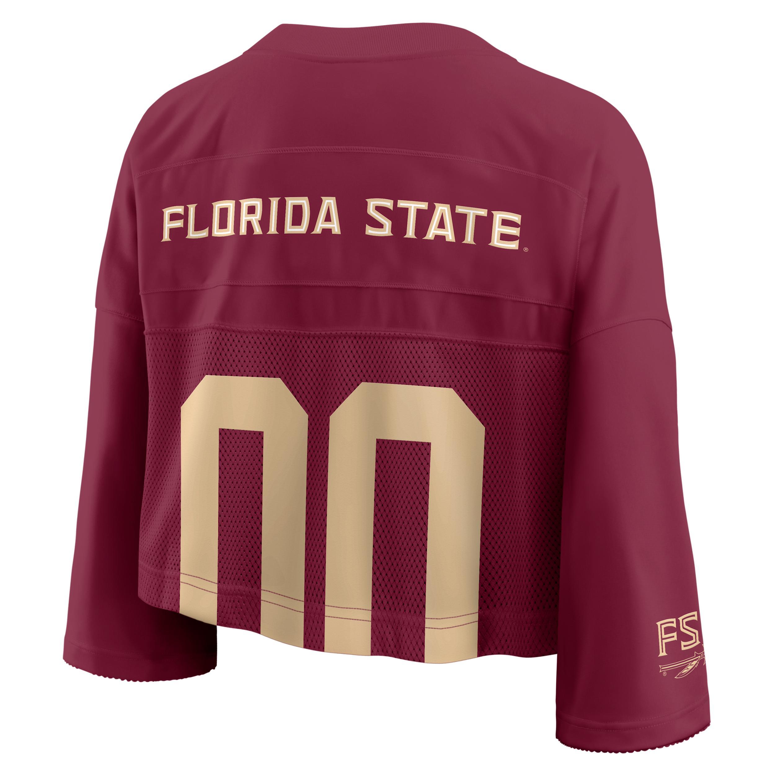 Florida State Jersey Nike Women's Dri-FIT College Cropped Top Product Image