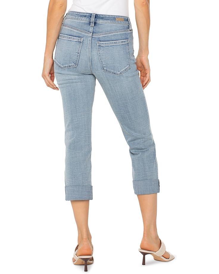 Easy Mid Rise Utility Jean with Side Button Closure Product Image