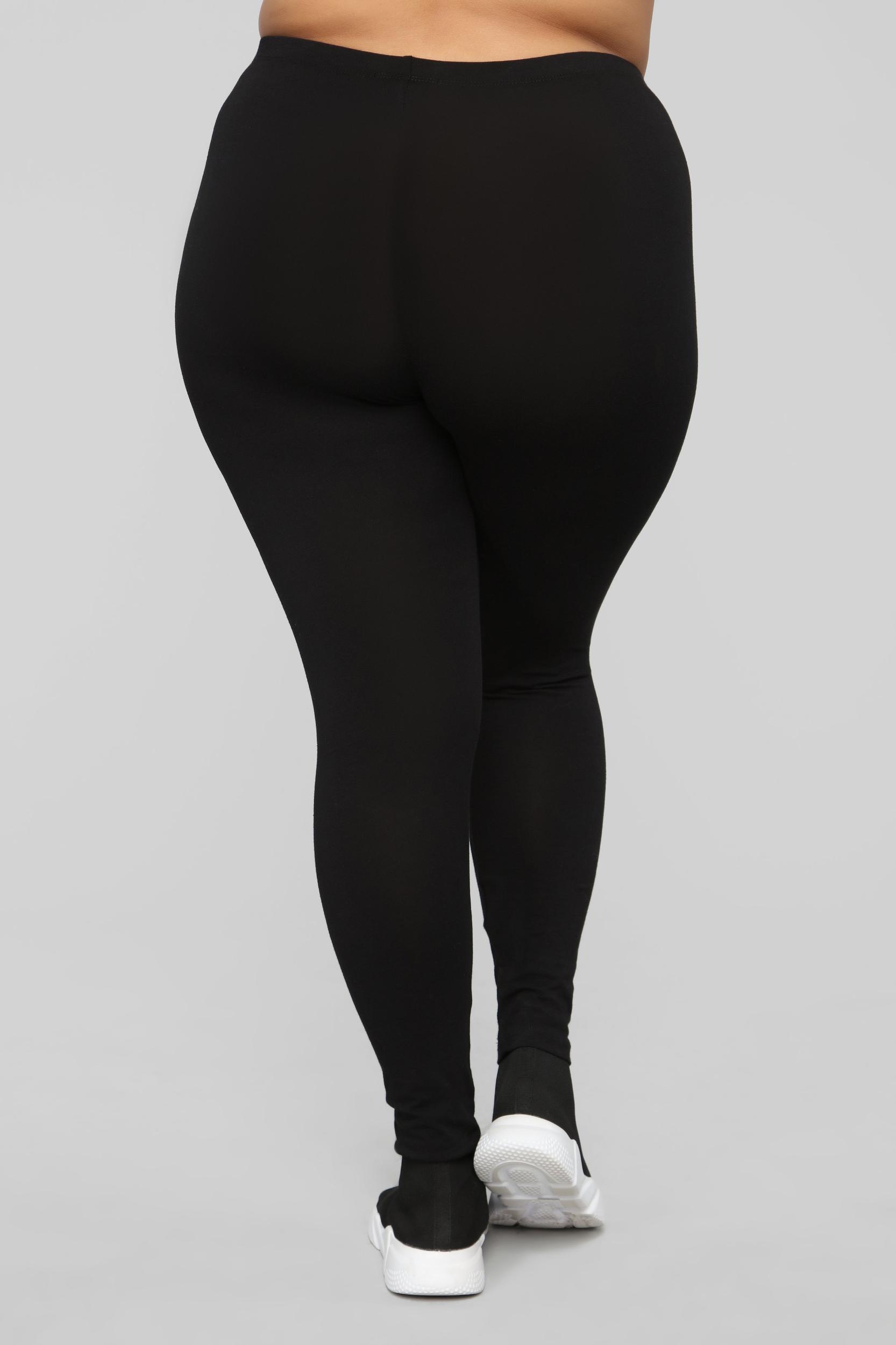 Kim Basic Legging - Black Product Image