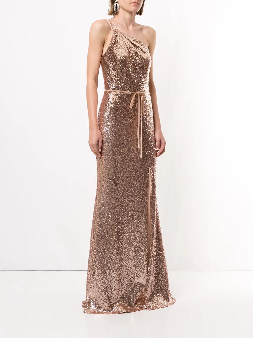 sequin-embellished gown Product Image