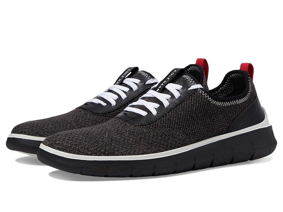 Cole Haan Generation Zerogrand Stitchlite Pinstripe/Black Knit/Barbados Cherry/Black) Men's Shoes Product Image