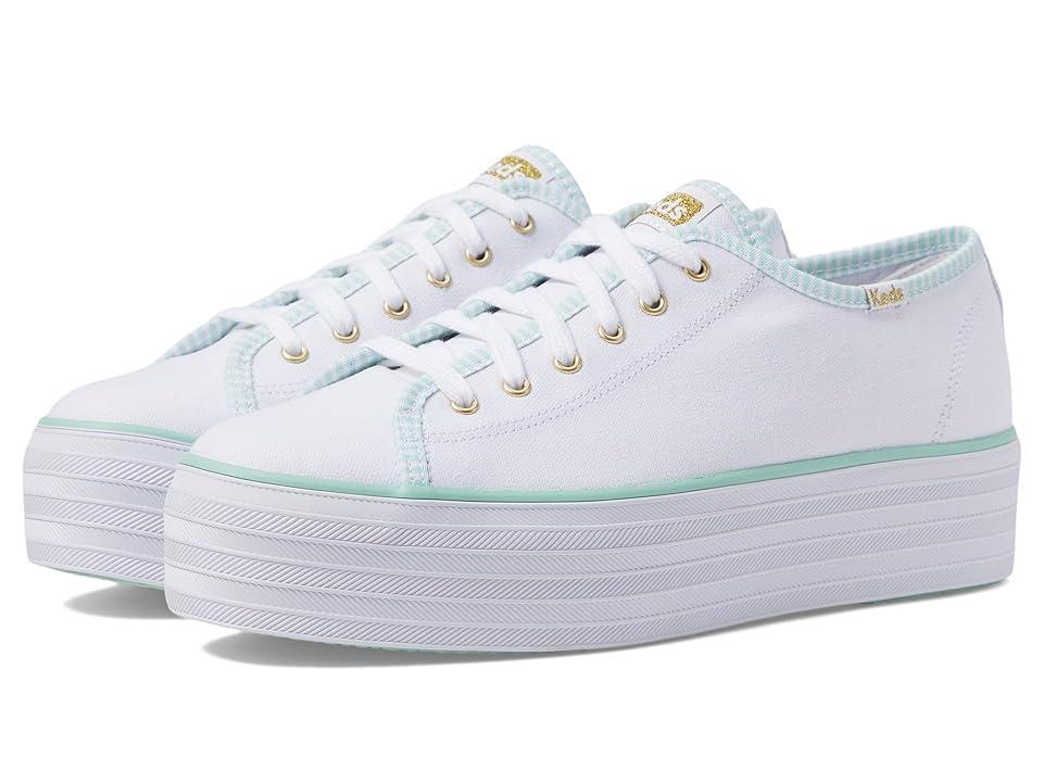 Keds Keds x Magnolia Bakery Triple Up (White/Green) Women's Shoes Product Image