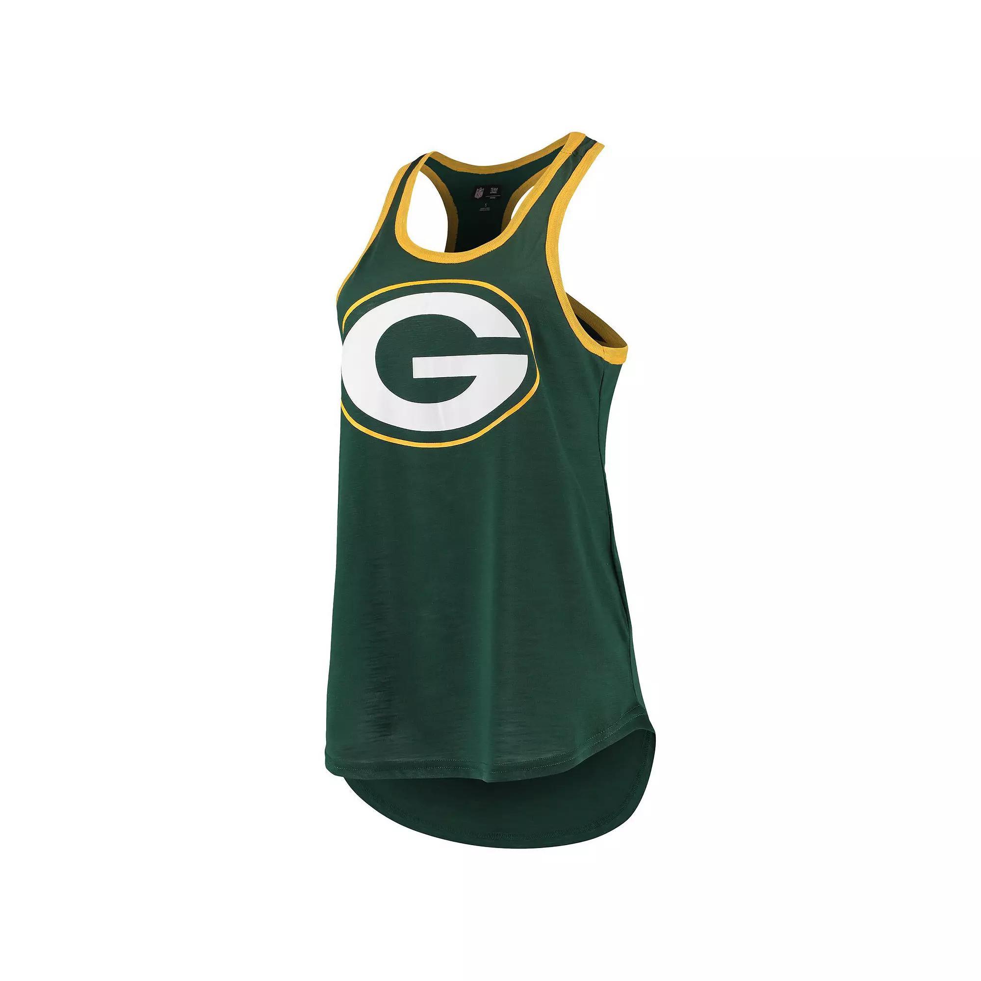 Women's G-III 4Her by Carl Banks Green Green Bay Packers Tater Tank Top, Size: 2XL Product Image