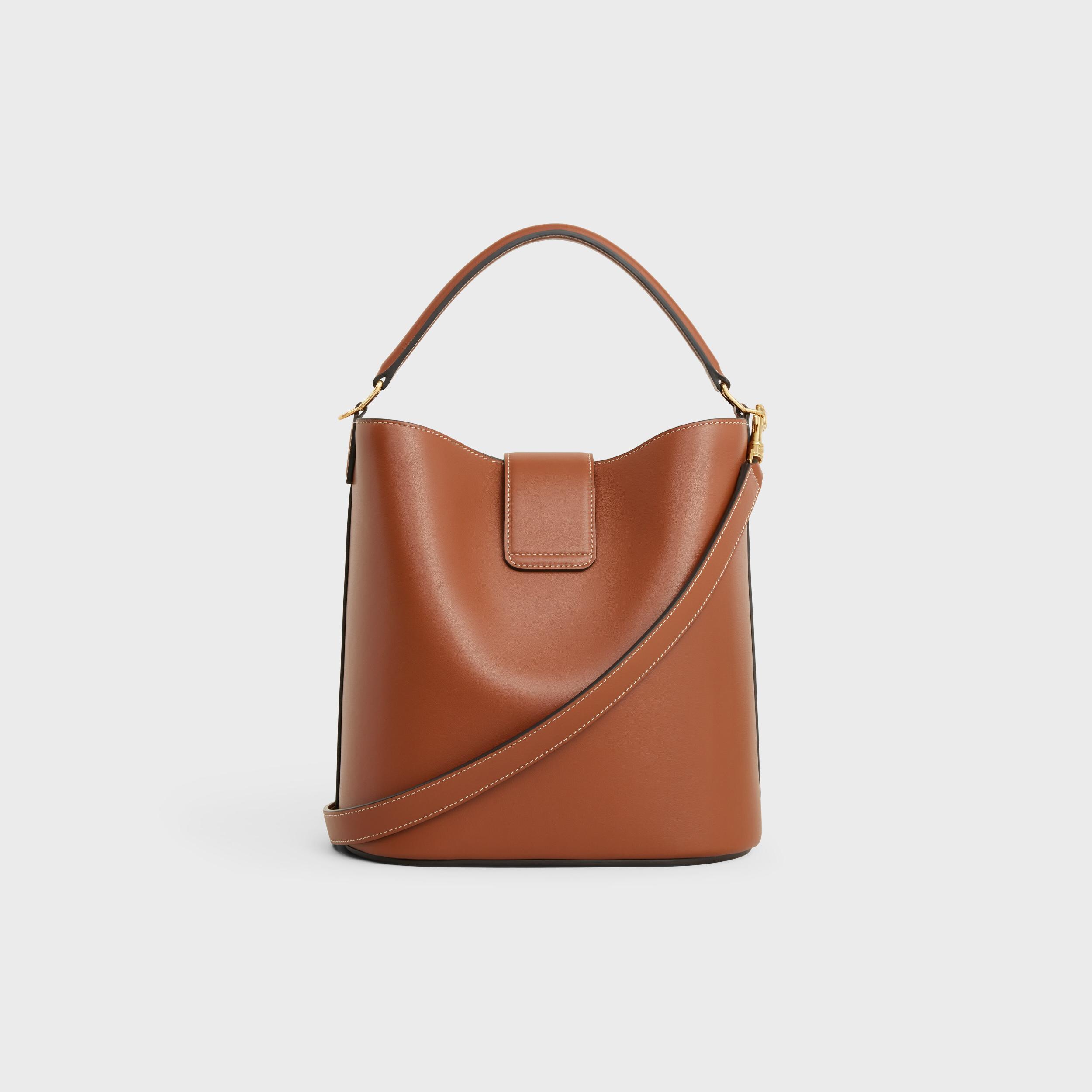 MEDIUM BUCKET LOUISE IN SMOOTH CALFSKIN Product Image