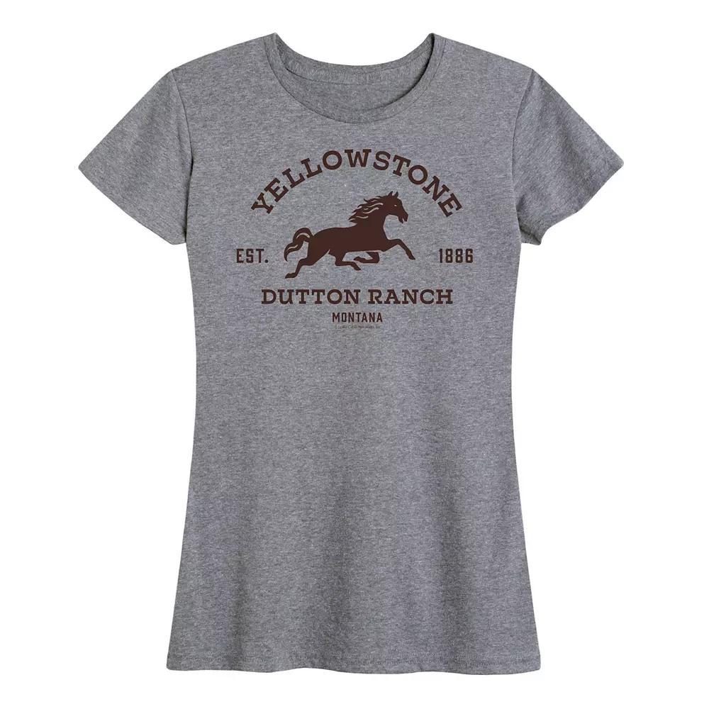 Women's Yellowstone Est. 1886 Horse Logo Graphic Tee,  Product Image