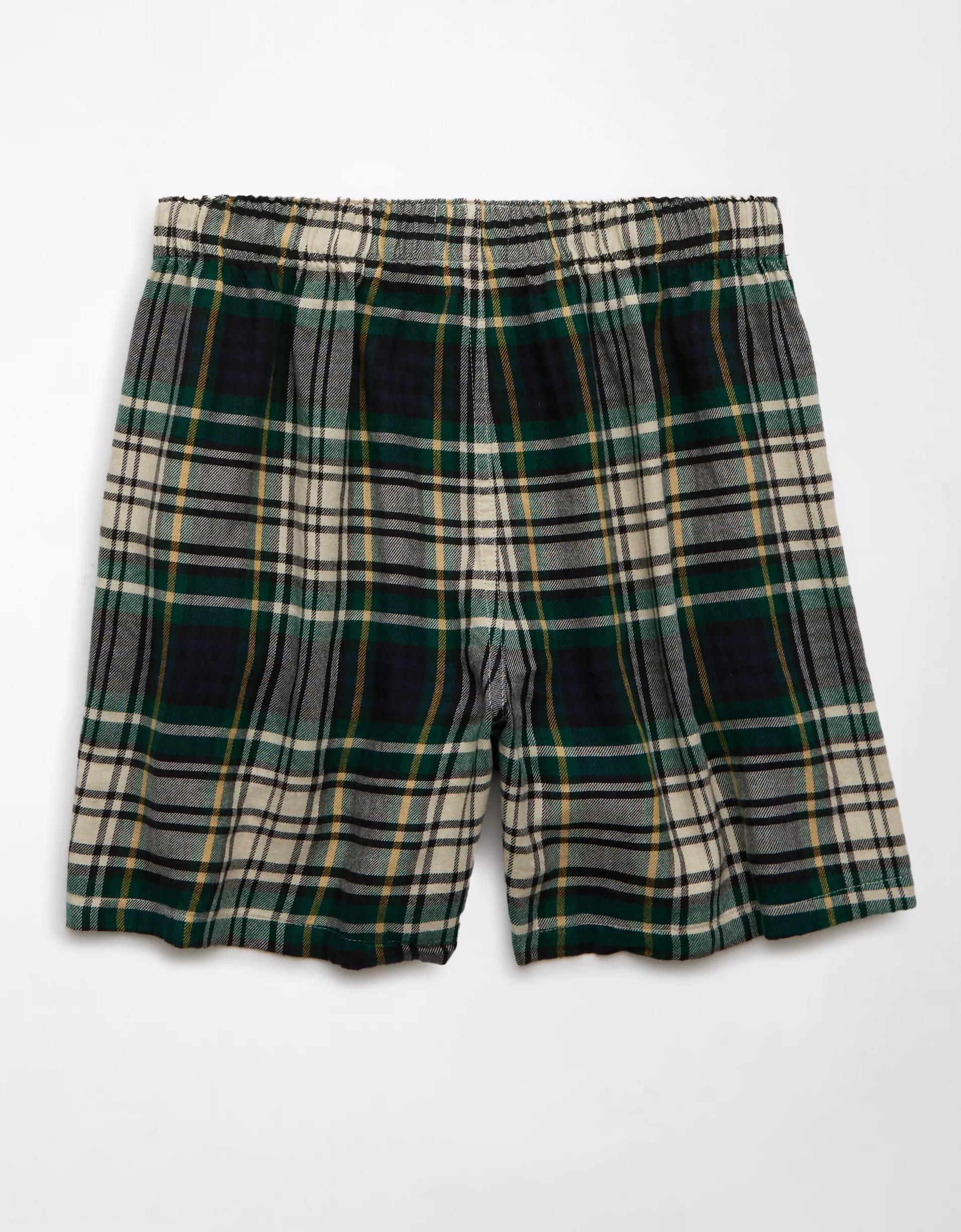AEO Plaid Pocket Boxer Short Product Image