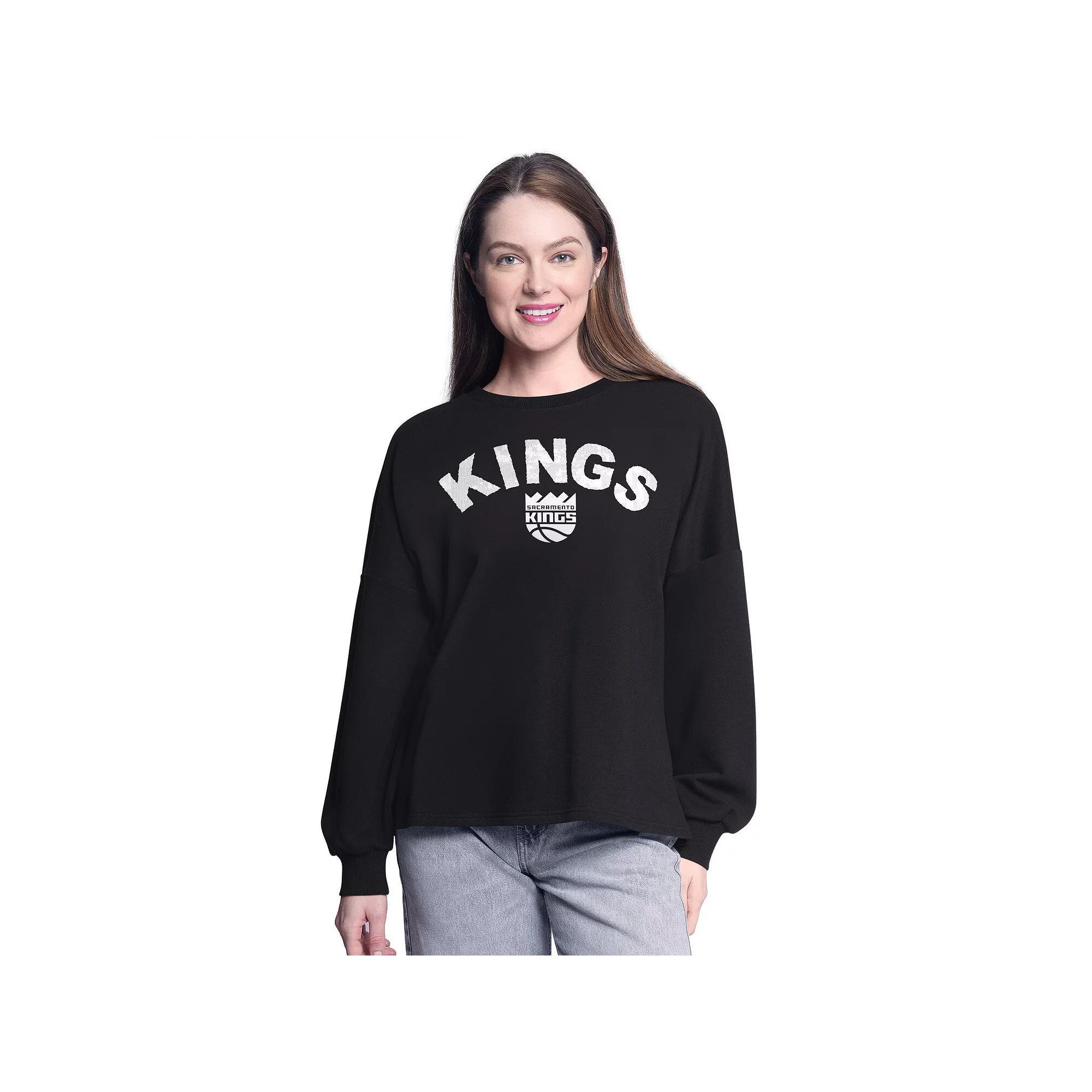 Women's G-III 4Her by Carl Banks Royal Philadelphia 76ers Athletic Pullover Sweatshirt, Size: Medium, 76r Blue Product Image