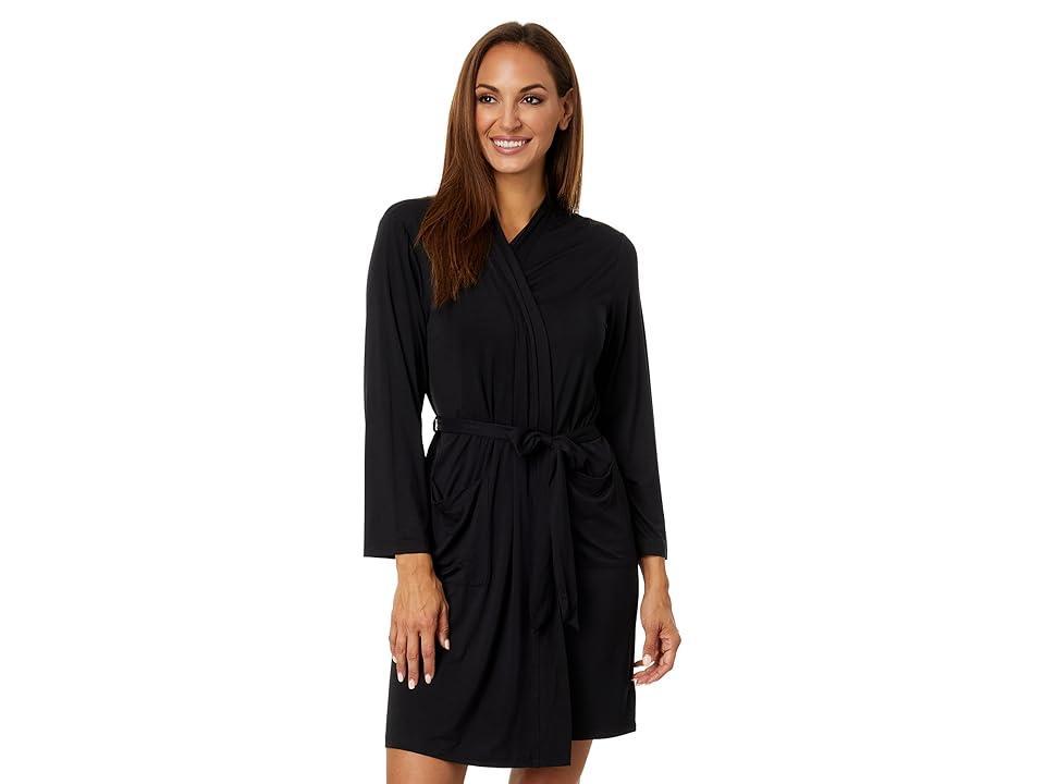 Barefoot Dreams Malibu Collection(r) Soft Jersey Short Robe Women's Robe Product Image