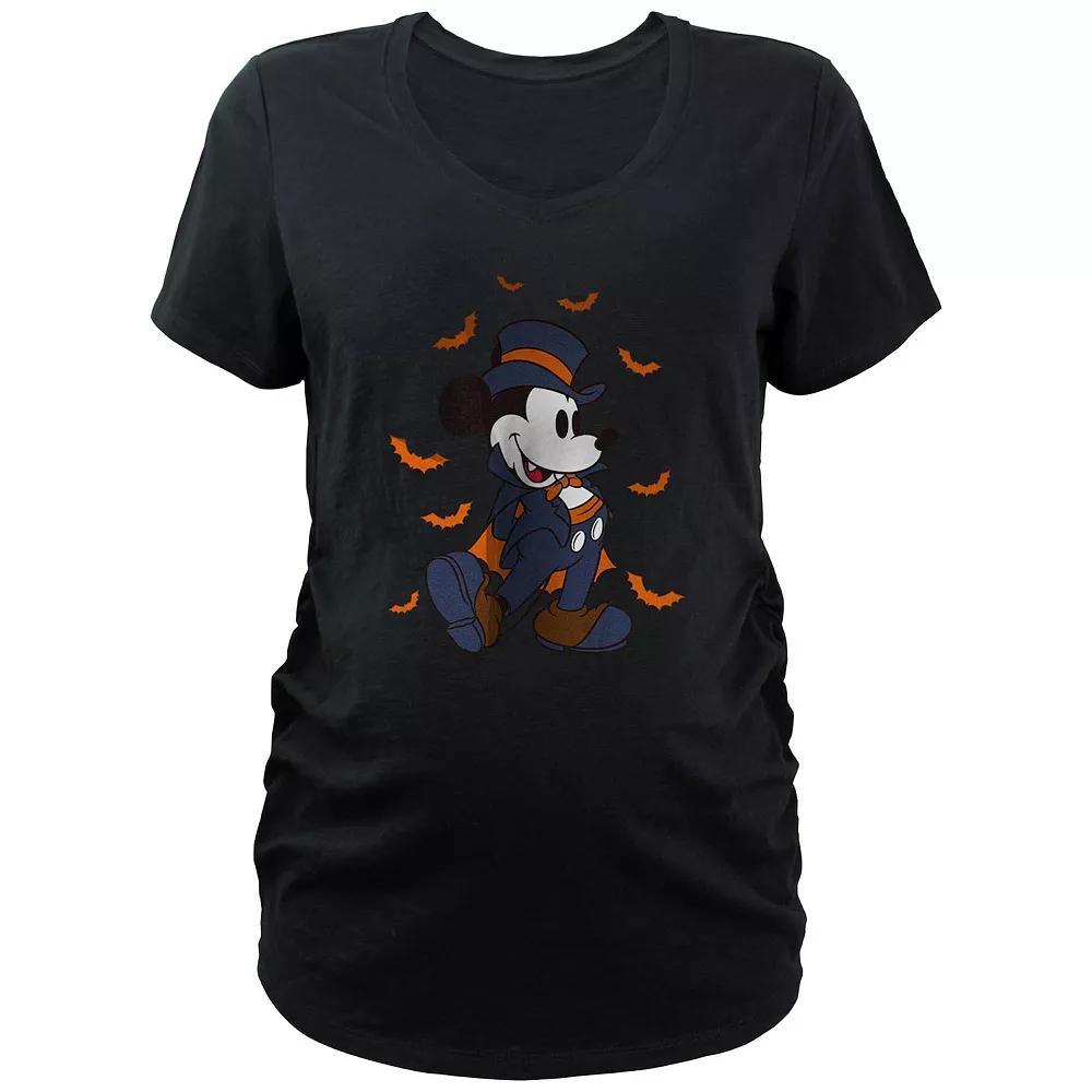 Disney's Mickey Mouse Vampire Costume Maternity Graphic Tee, Women's,  Product Image
