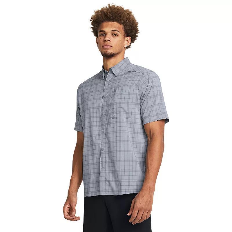 Men's UA Drift Tide 2.0 Plaid Short Sleeve Product Image