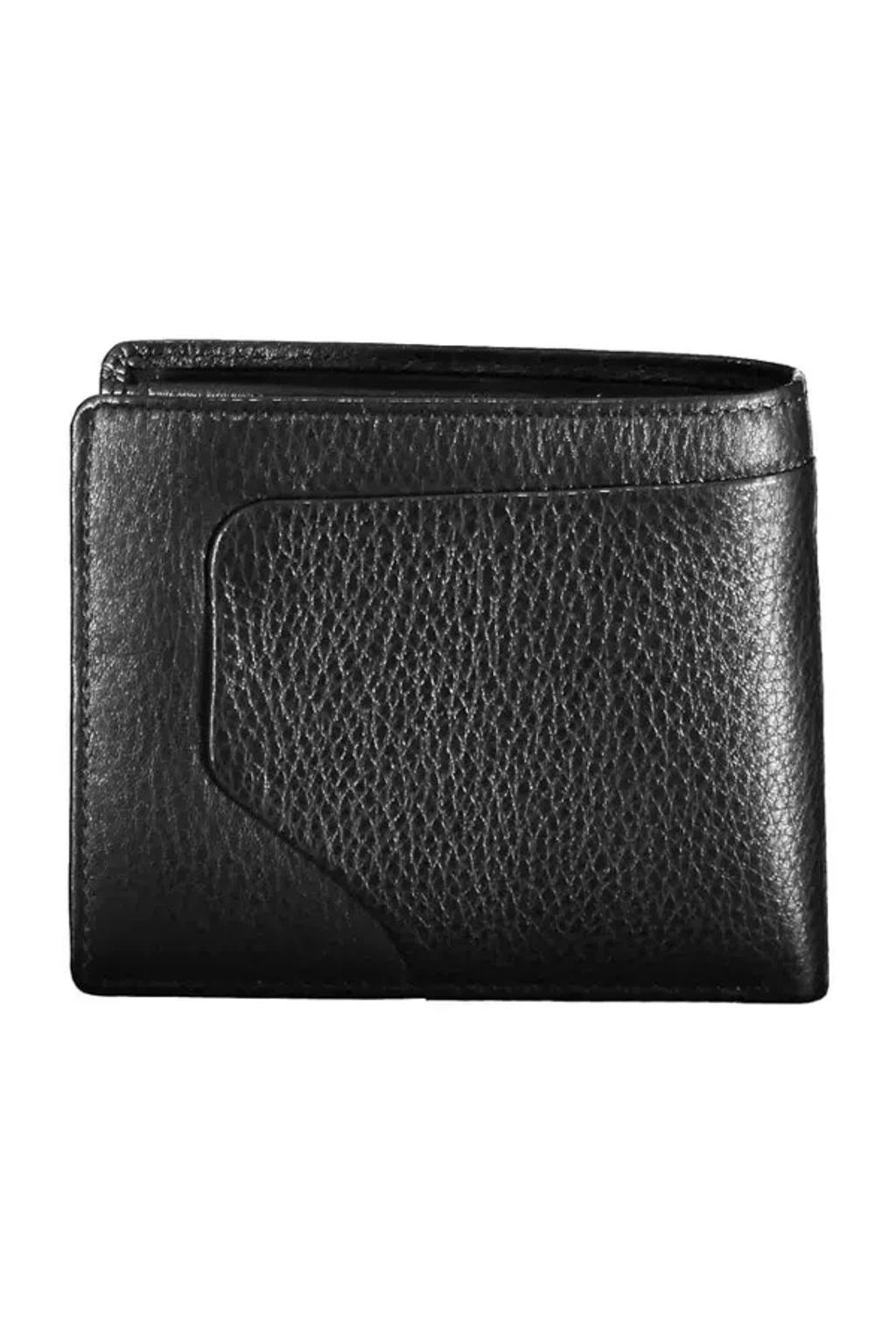 PIQUADRO Black Leather Mens Wallet Product Image