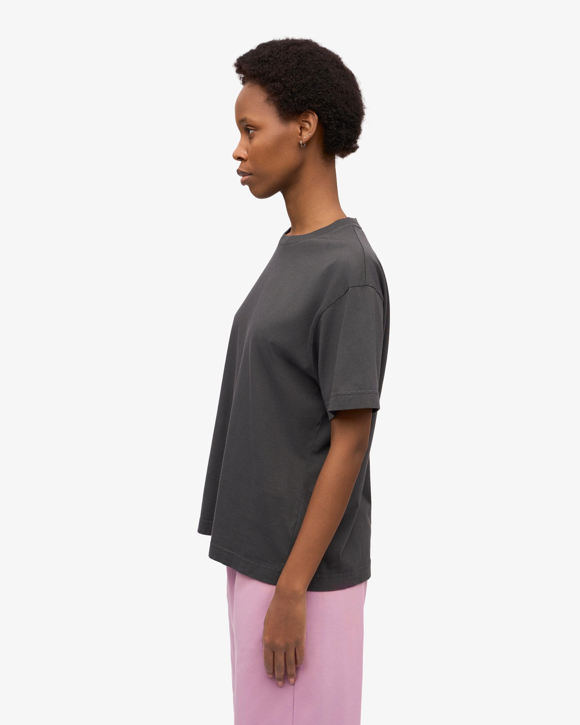 Oversized Organic T-Shirt - Soft Lavender Product Image