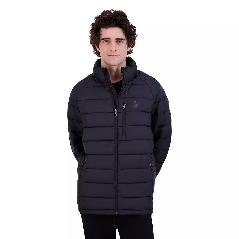 Mens Spyder Packable Jacket True Blue Product Image