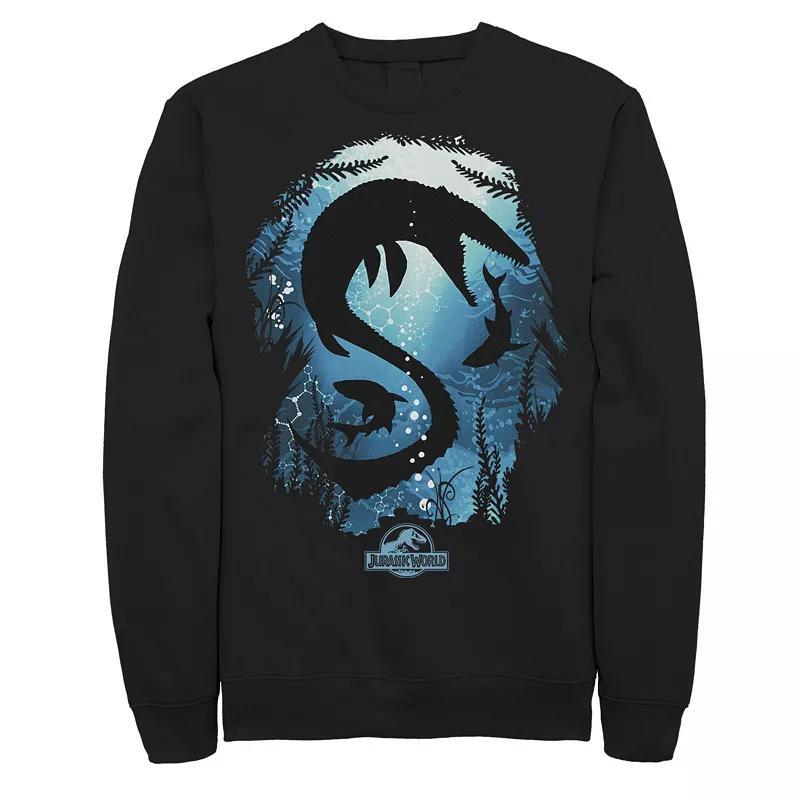 Mens Jurassic World Megalodon Silhouette Sweatshirt Product Image