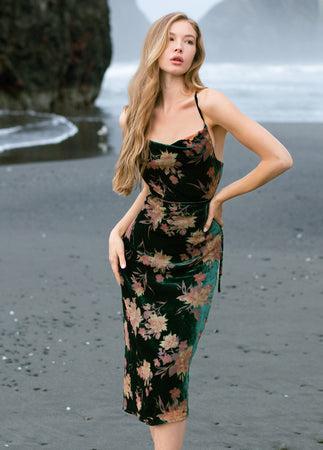 Amanda Dress in Peacock Product Image