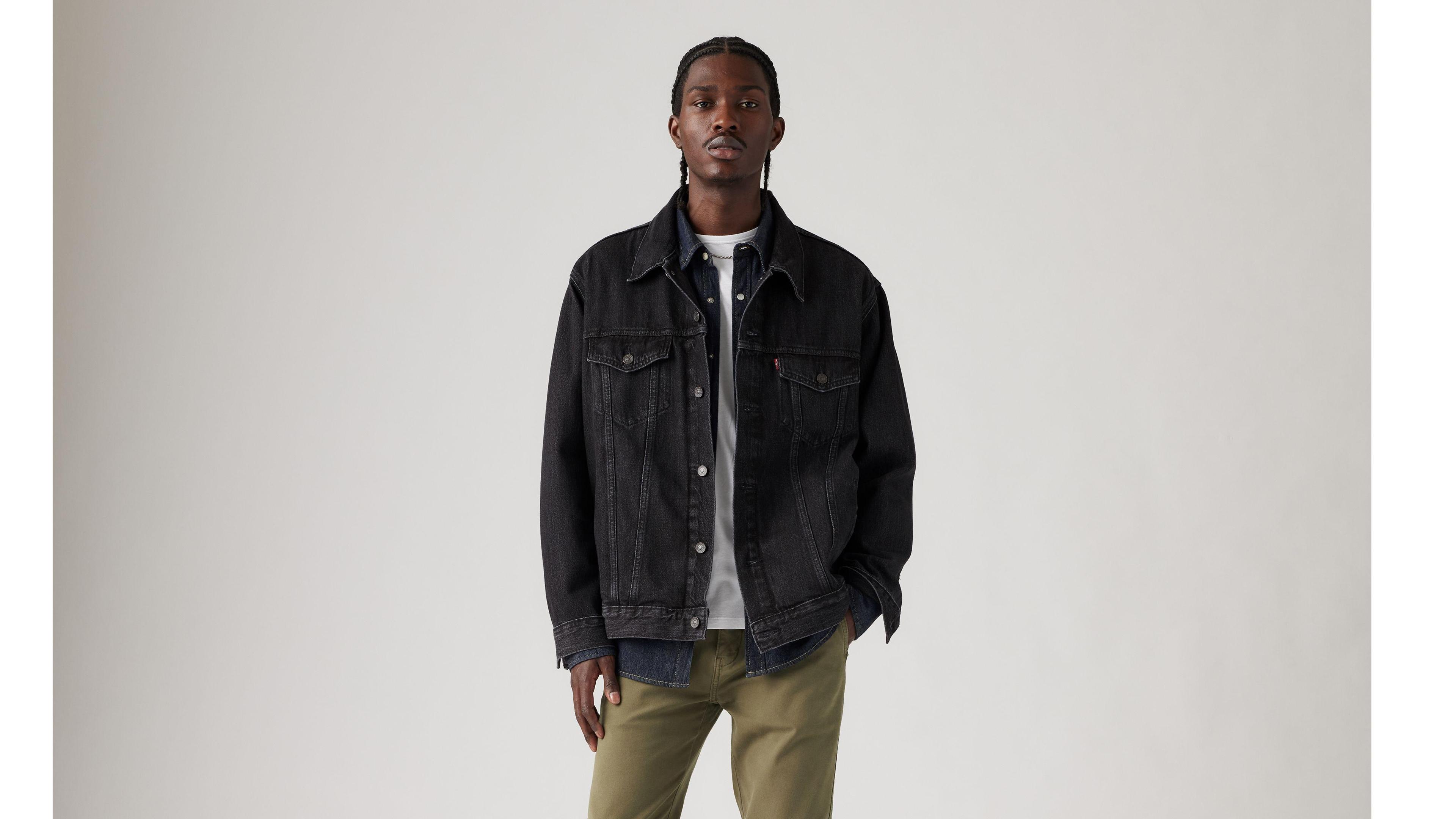 Relaxed Fit Trucker Jacket Product Image