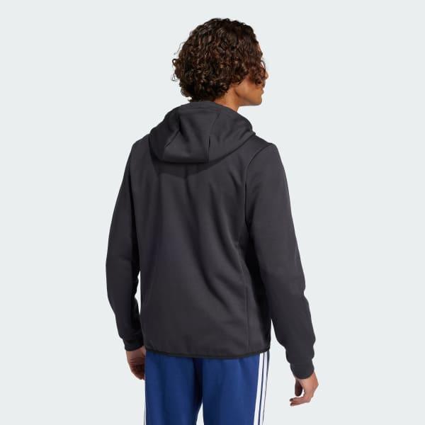 Essentials Hybrid Down Hooded Jacket Product Image