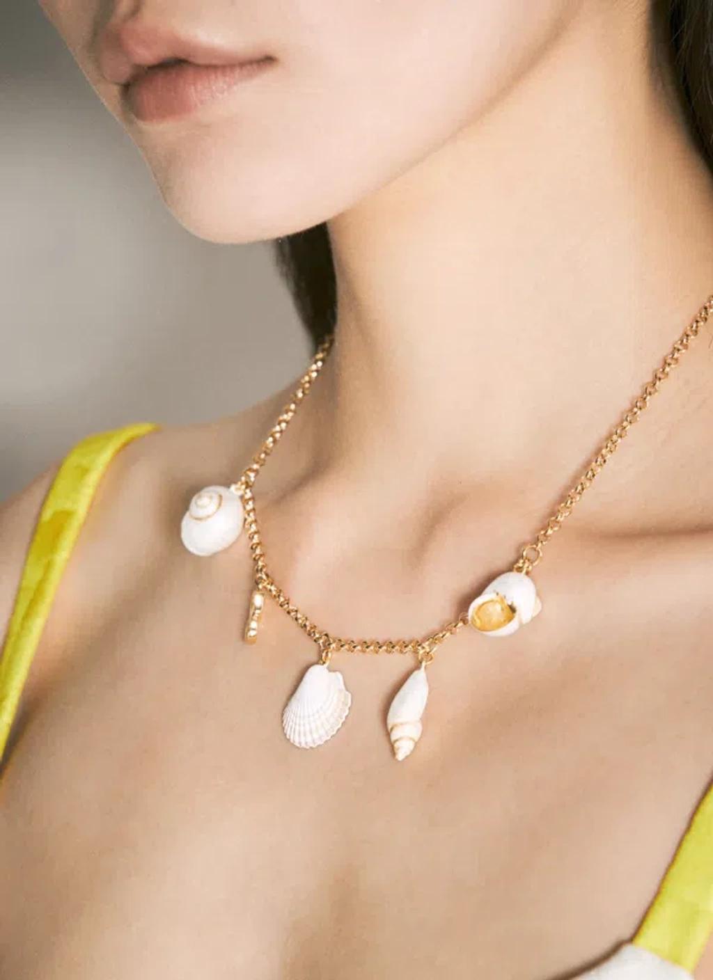 DOLCE & GABBANA Capri Necklace In Gold Product Image