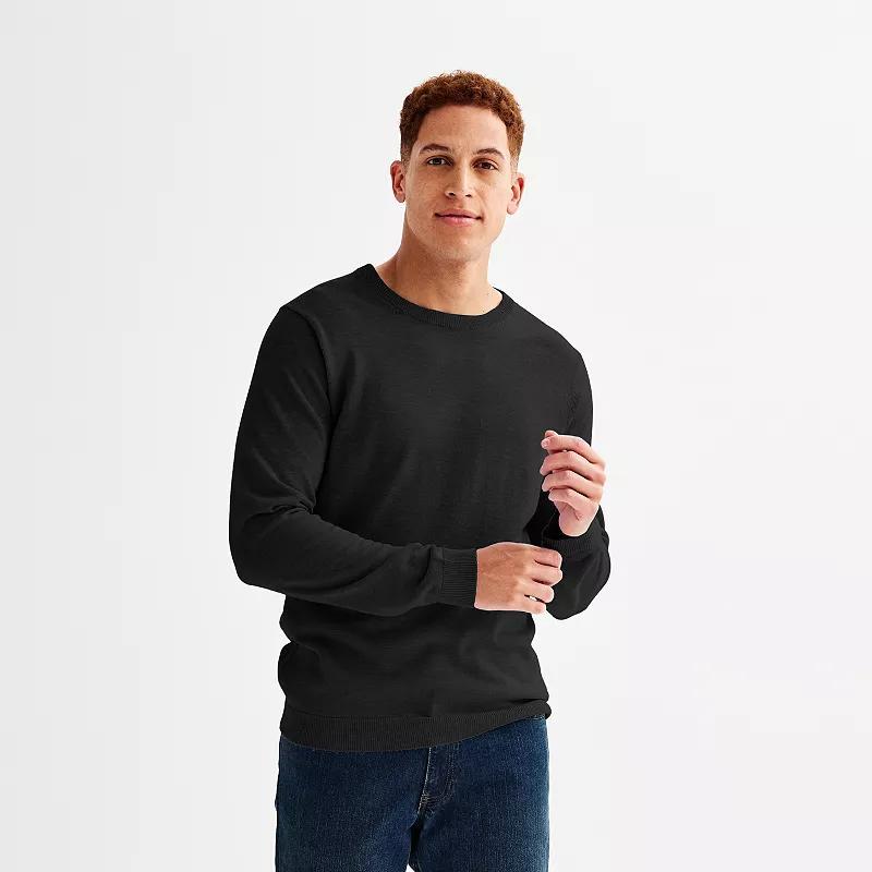 Mens Apt. 9 Merino Blend Crewneck Sweater Product Image