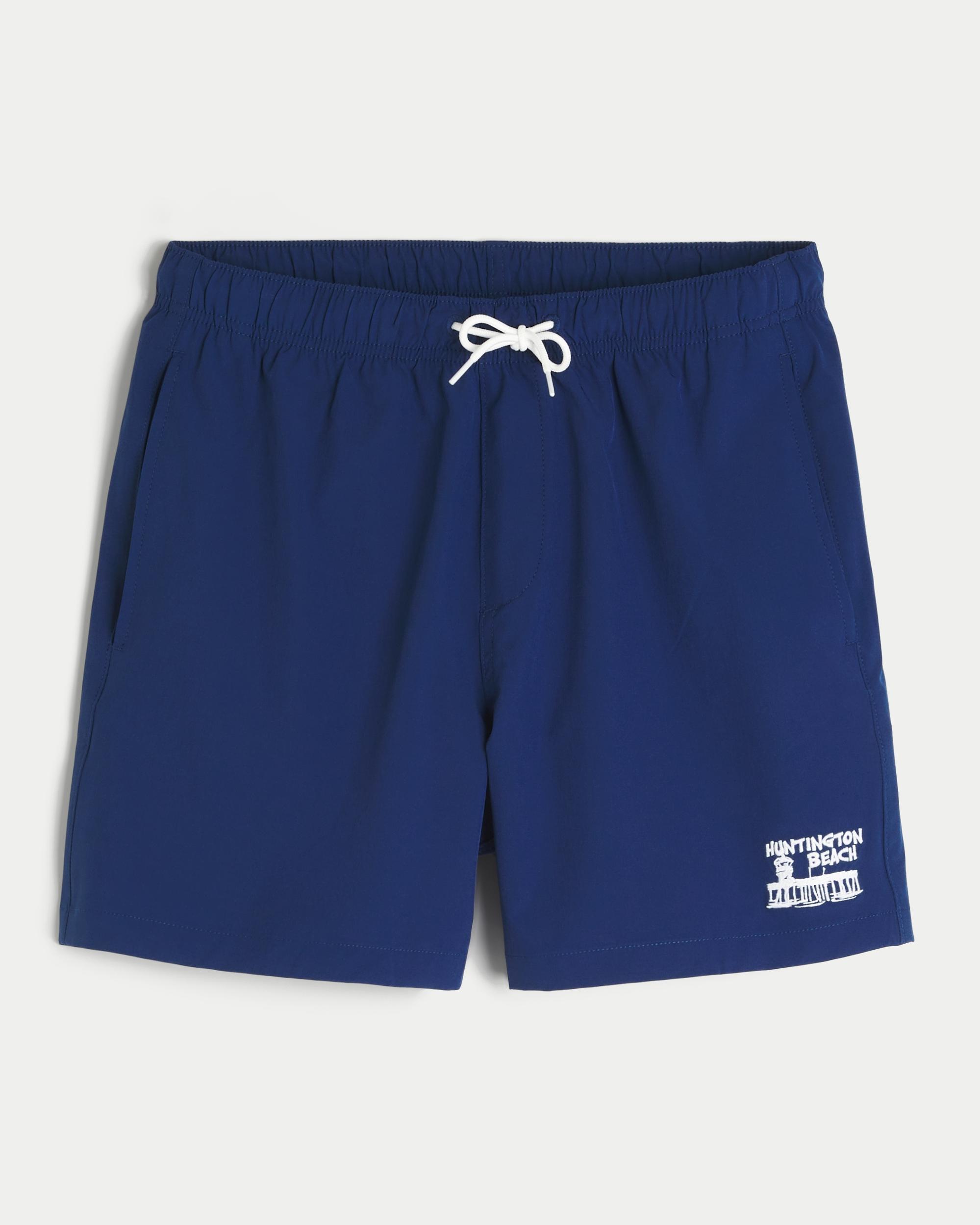 Mid-Thigh Volley Swim Trunks Product Image