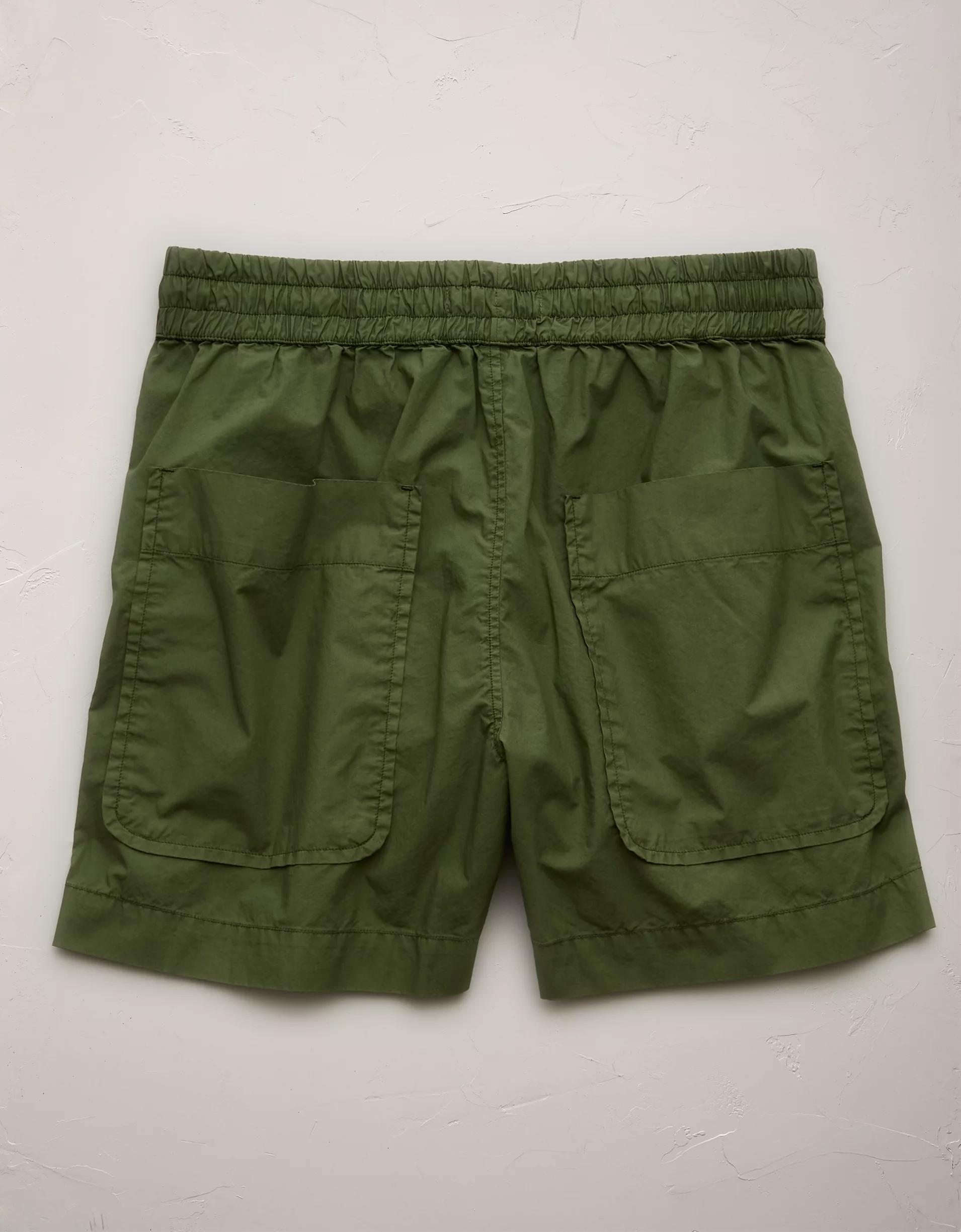 AE77 Premium Pull-On Poplin Short Product Image