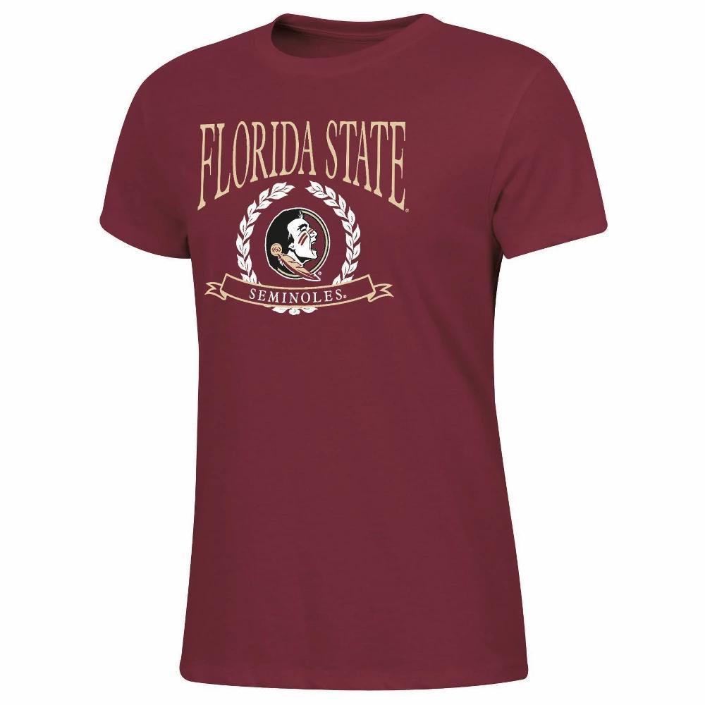 NCAA Florida State Seminoles Womens Crew Neck T-Shirt Product Image