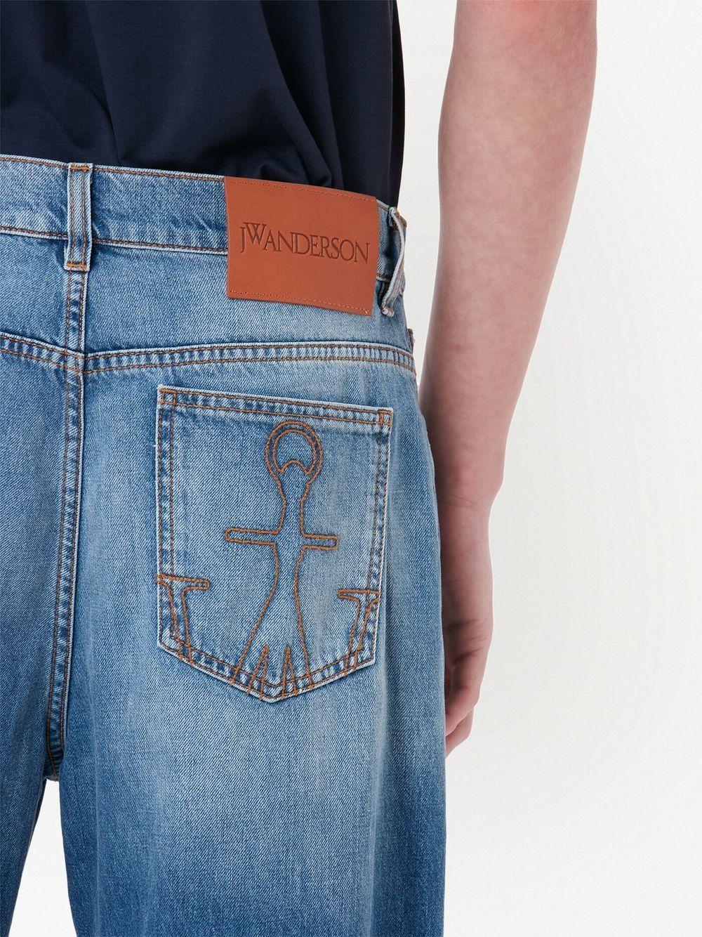 distressed Bucket jeans Product Image