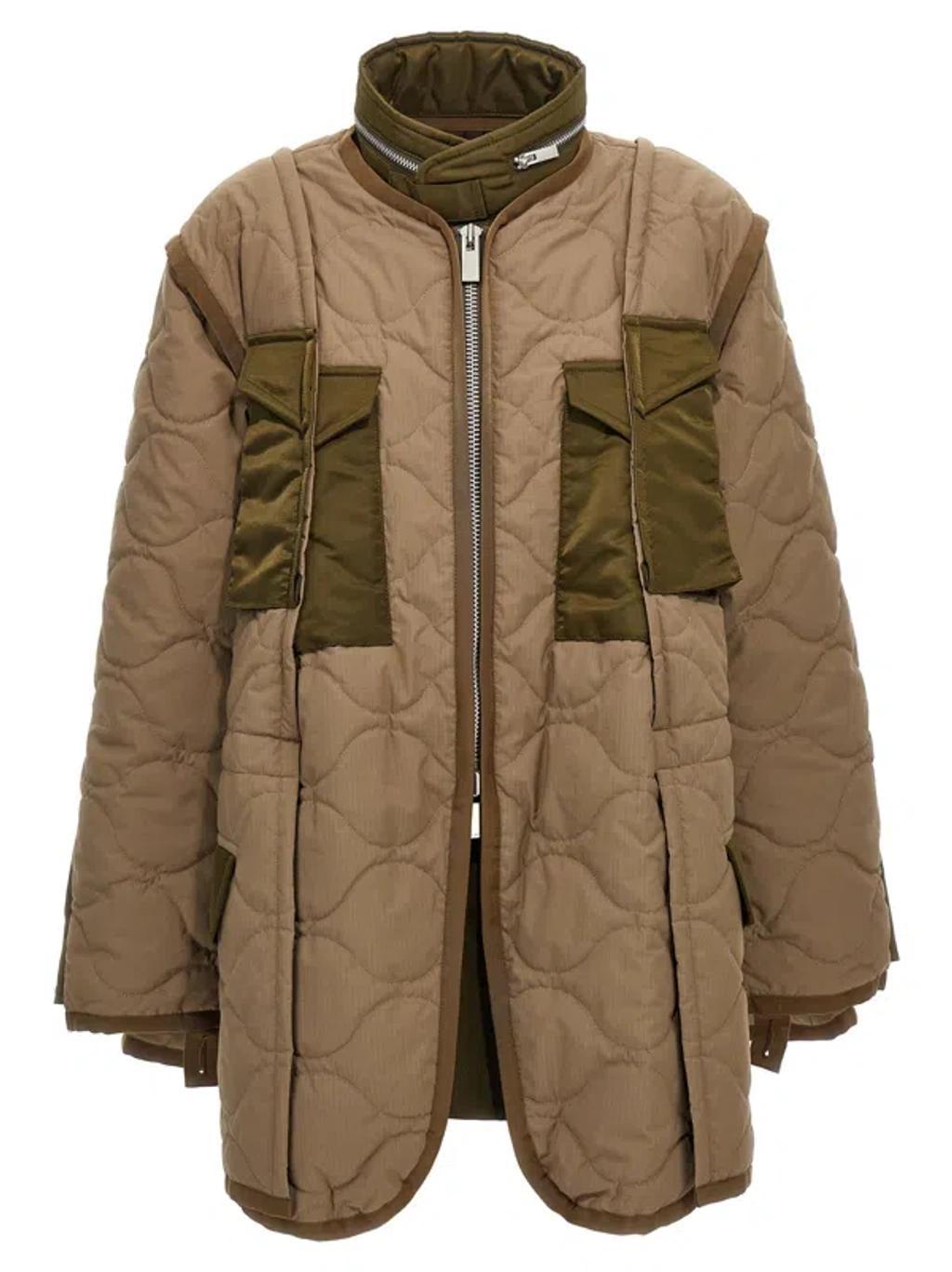 SACAI Jacket In Beige Product Image