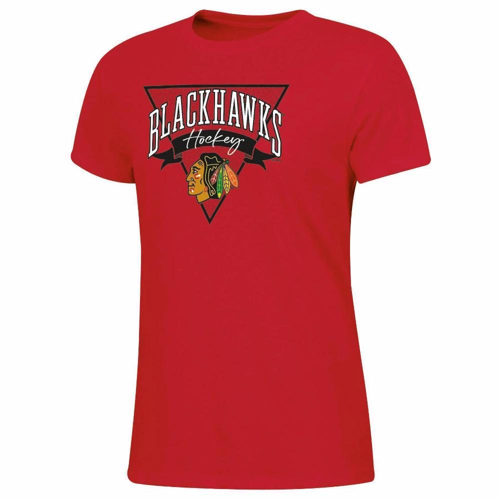 NHL Chicago Blackhawks Womens Short Sleeve T-Shirt Product Image