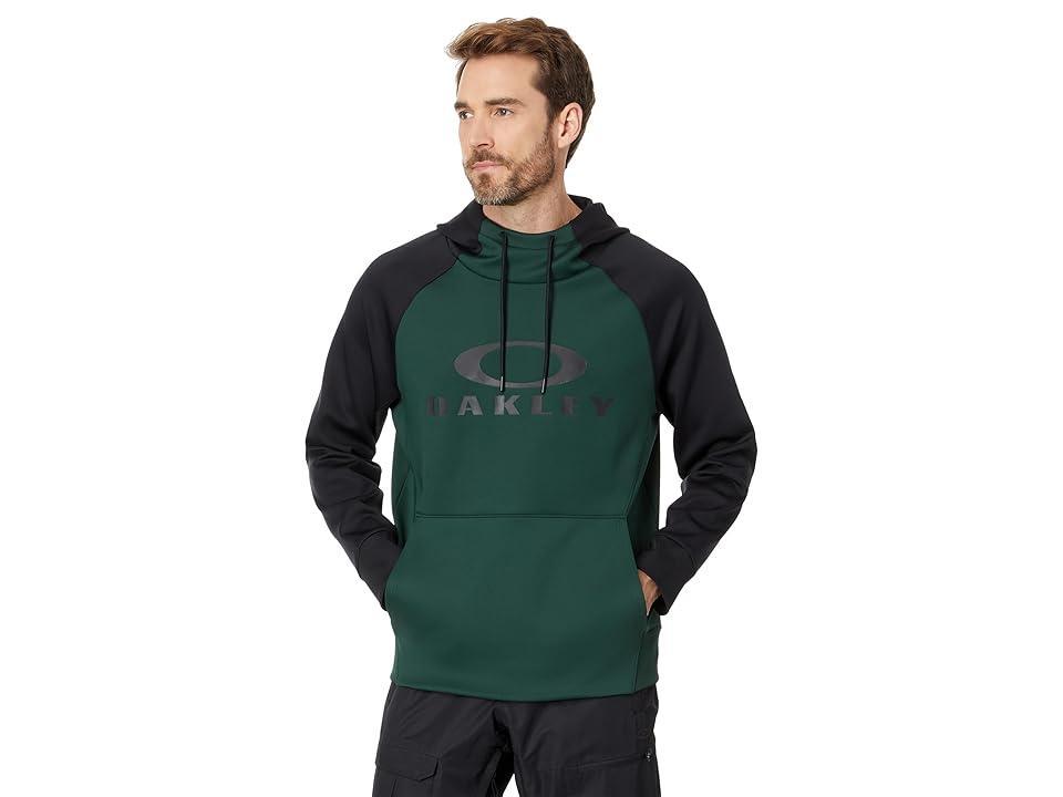 Oakley Men's Sierra DWR Hoodie in Green/Black - Product Image