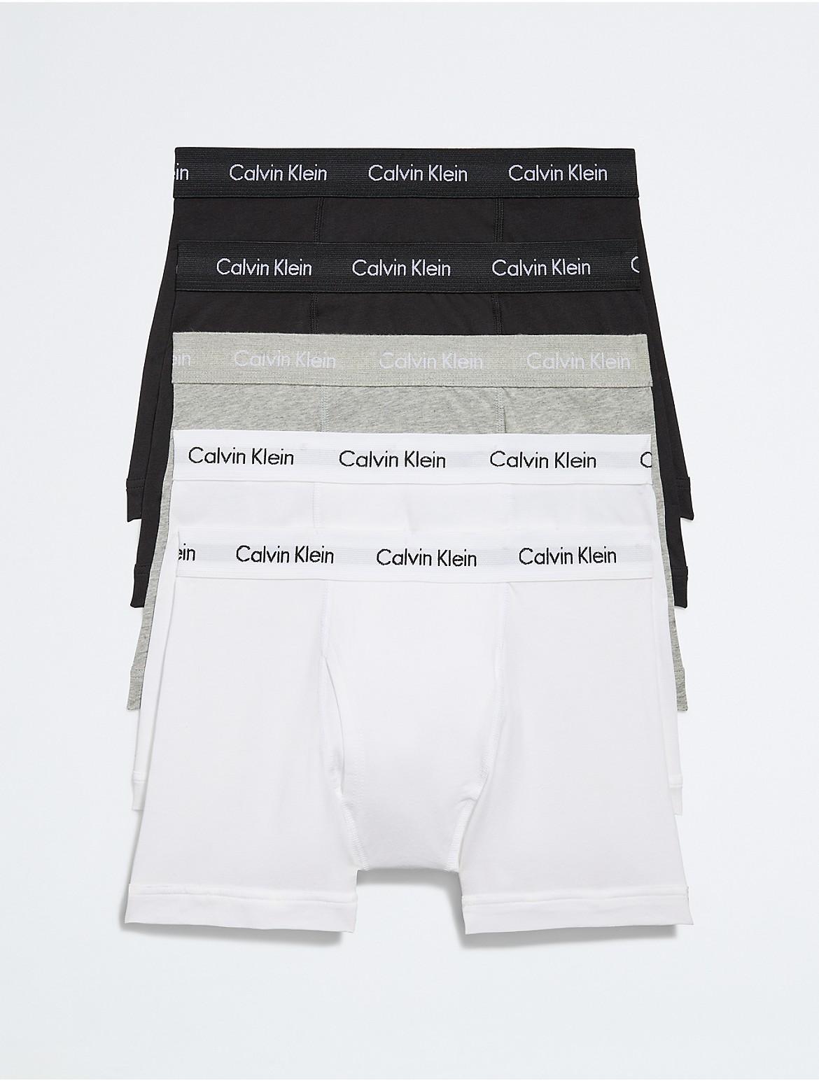 Calvin Klein Mens Cotton Stretch 5-Pack Trunk - Multi - M Product Image