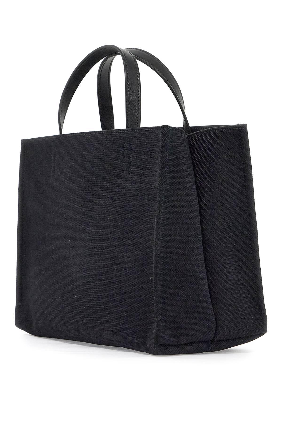 FERRAGAMO Logo Printed Small Tote Bag In Black Product Image