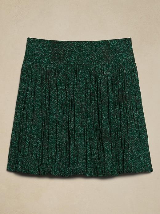 Pleated Mini Skirt Product Image
