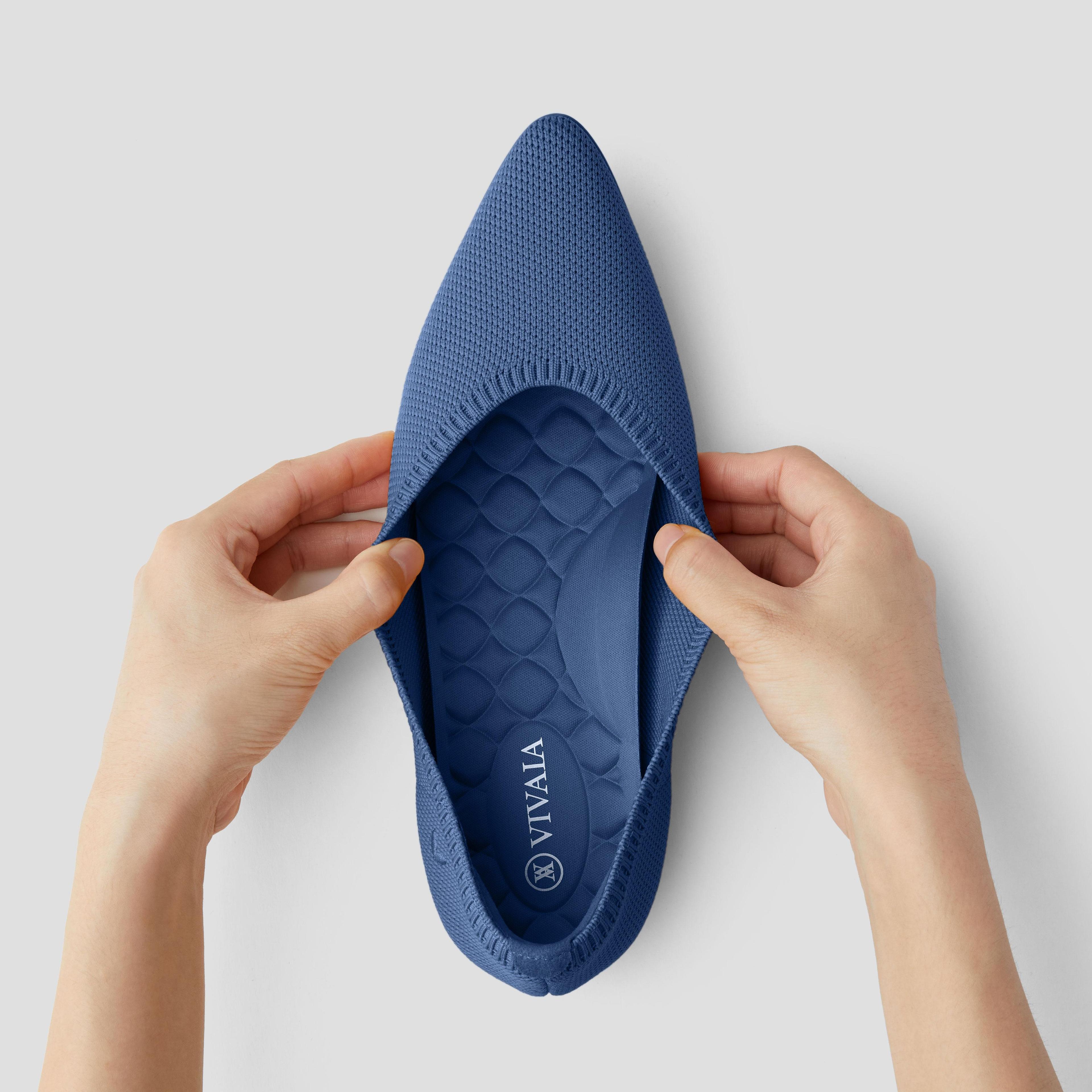 Lightweight Pointed-Ballet Flats (Aria Walker) Product Image