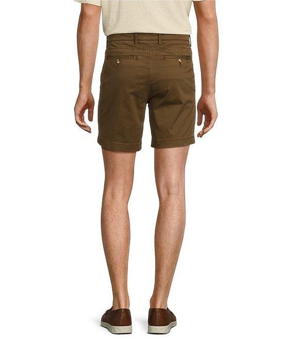 Roundtree & Yorke Casuals Tech Pocket Printed 7#double; Inseam Shorts Product Image