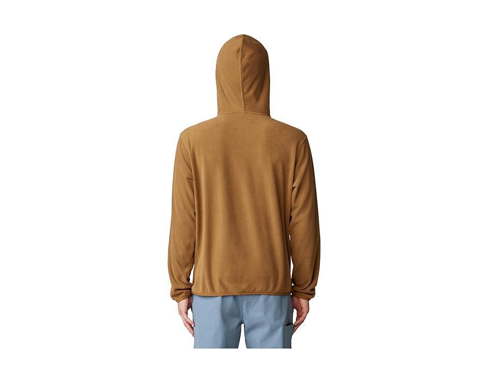 Mountain Hardwear Microchill Hoody (Golden Brown Heather) Men's Sweatshirt Product Image