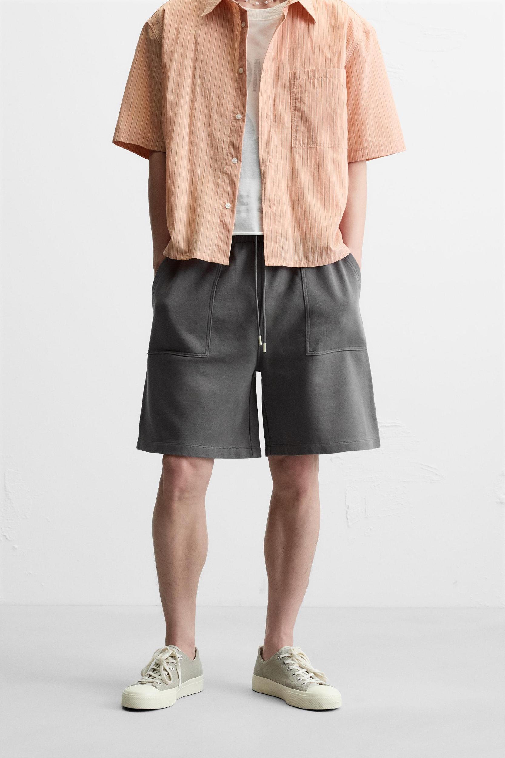 RELAXED FIT JOGGER SHORTS Product Image