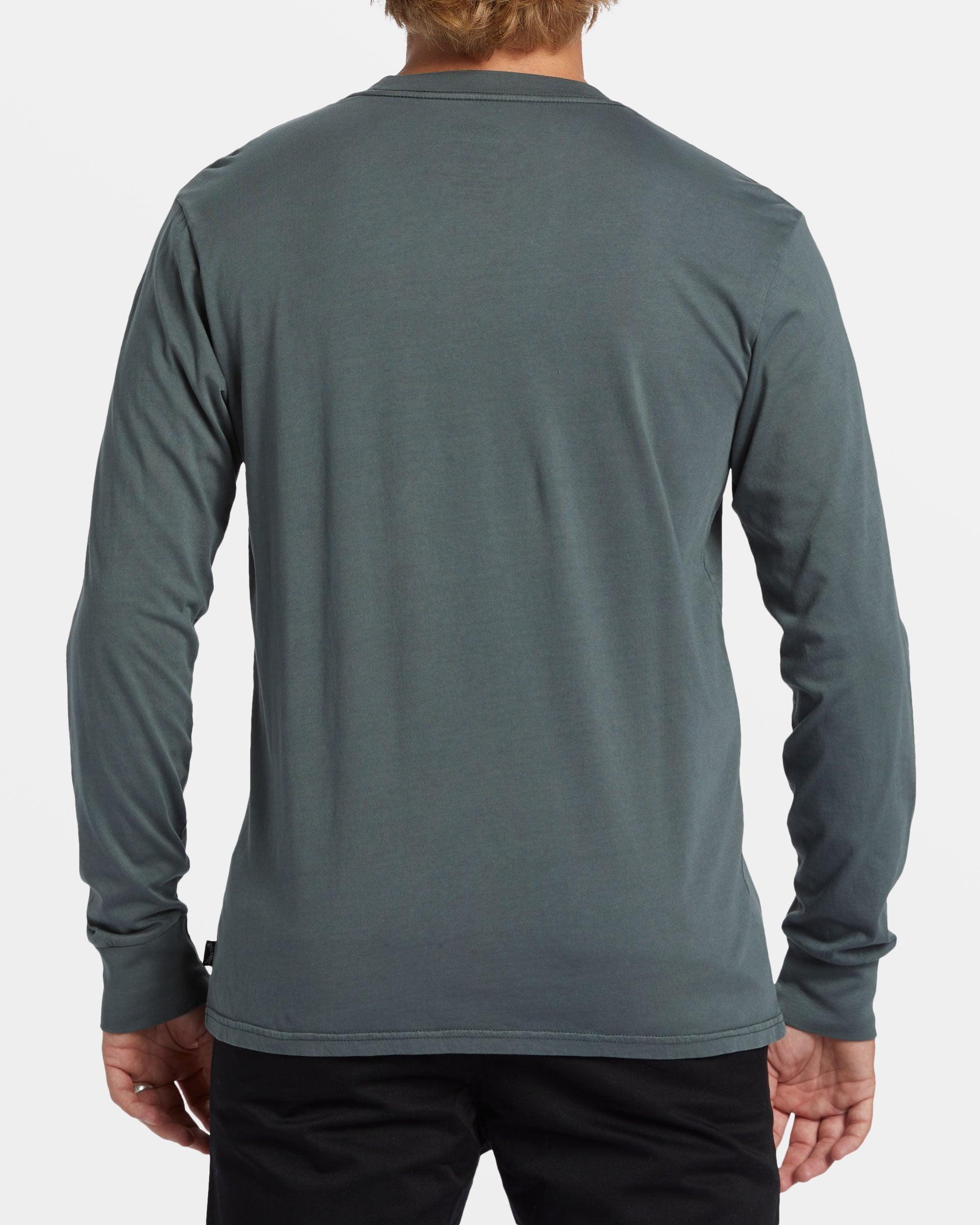 Essential Long Sleeve T-shirt - Slate Green Male Product Image