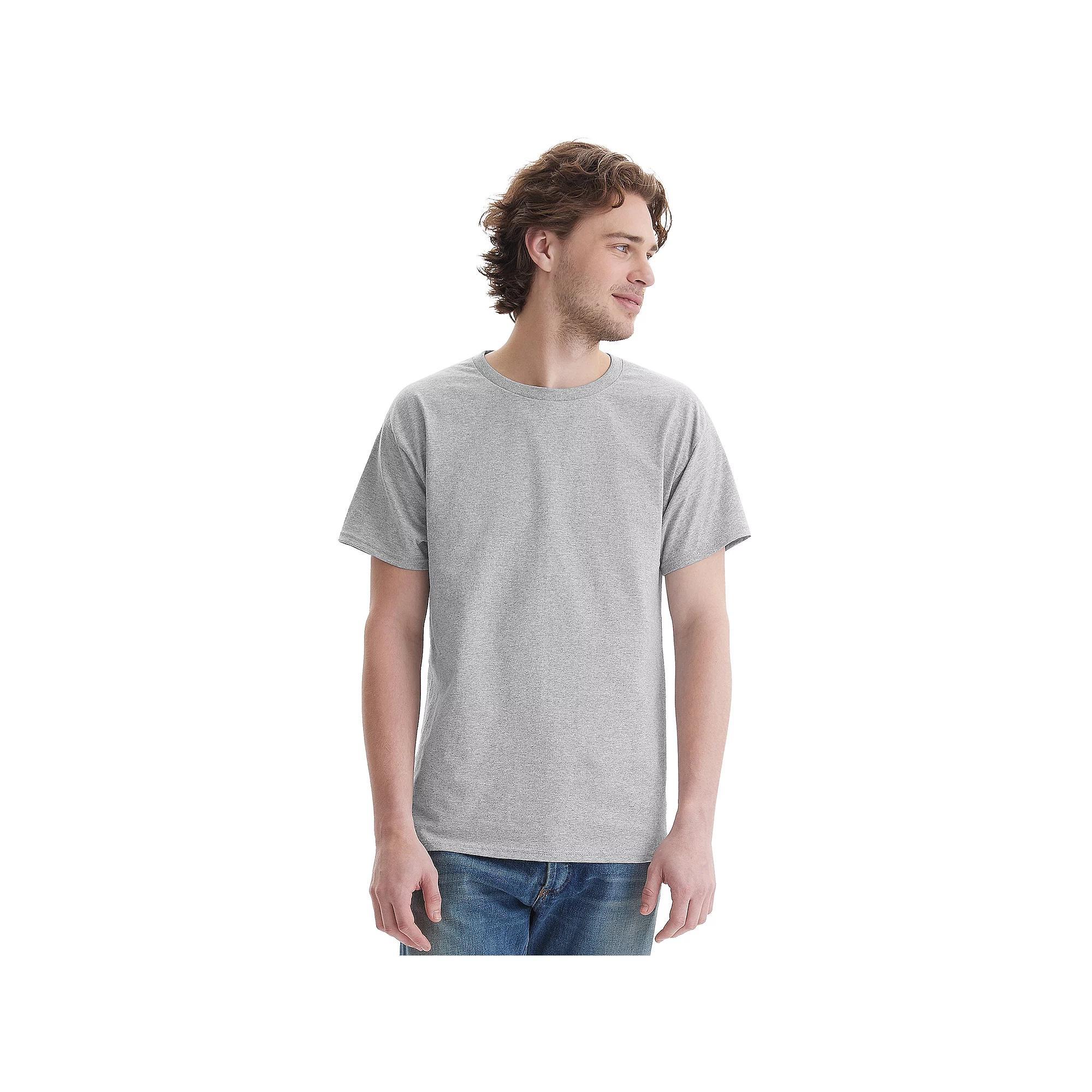 Men's Hanes® Essentials 4-Pack Cotton T-Shirt,  Product Image