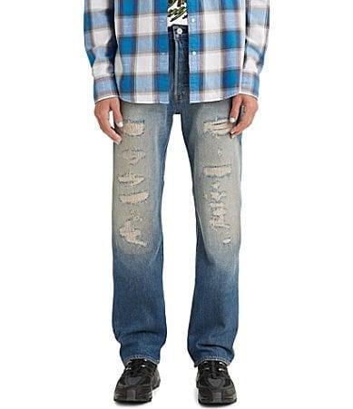 Levis Mens 501 Regular Straight Fit Original Jeans Product Image