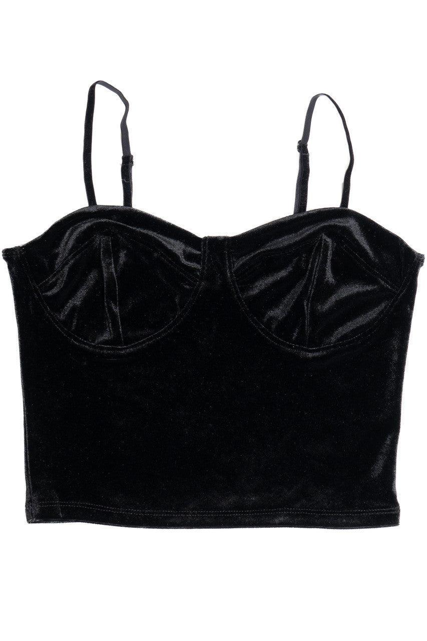 Velvet Bustier Cami Product Image